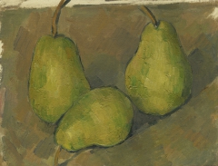 Three Pears by Paul Cézanne