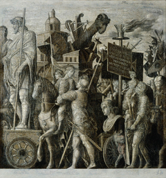 Triumphs of Caesar: Statues of Gods and Siege Equipment by Anonymous