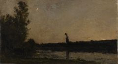 Twilight by Charles-François Daubigny