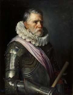 Un guerrero del siglo XVI by Francisco Jover y Casanova