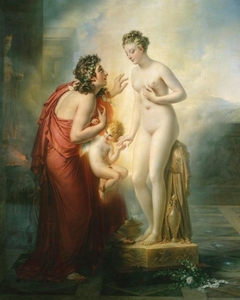 Pygmalion et Galatée by Anne-Louis Girodet de Roussy-Trioson