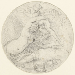 Venus en Cupido by Giuseppe Cesari
