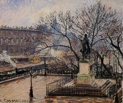 View of Pont-Neuf with Statue of Henri IV by Camille Pissarro