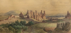 View to the Belogradchik Fortress by Felix Philipp Kanitz