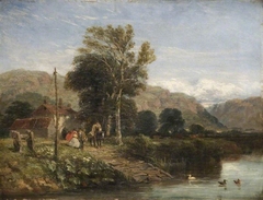 Waiting for the Ferry by David Cox Jr