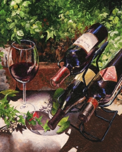 Wine Picnic by Johanna Uribes