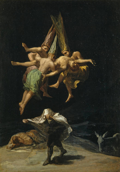 Witches' Flight by Francisco de Goya
