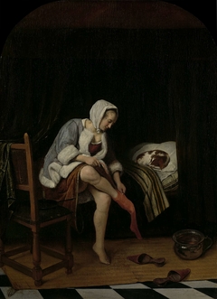 Woman at her Toilet by Jan Havicksz. Steen
