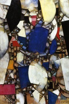 Woman in Blue by Fernand Léger