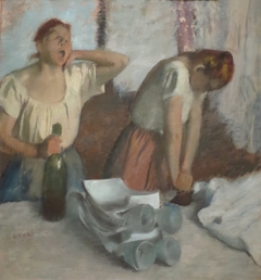 Women Ironing by Edgar Degas