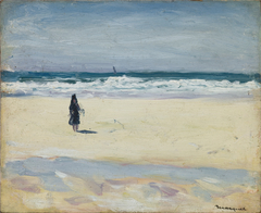 Young Girl on the Beach
