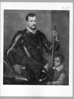 a knight with a boy by Paolo Veronese