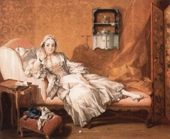 A Lady on Her Day Bed