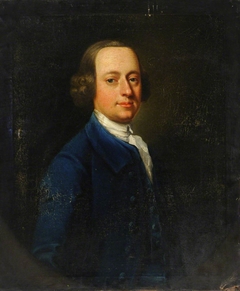 A Man in Blue Coat by Anonymous