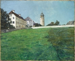 A View of Frauenchiemsee by Wilhelm Trübner