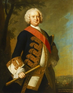 Admiral Sir Peter Warren, 1703/04-52 by Thomas Hudson
