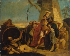 Alexander the Great and Diogenes by Giovanni Battista Tiepolo