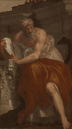 Allegory of Navigation with an Astrolabe: Ptolemy by Paolo Caliari Veronese