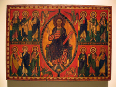 Altarpiece of Esquius, of Santa Maria de Besora by Anonymous