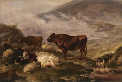 Among the Cumberland Mountains - Mist Clearing Off by Thomas Sidney Cooper