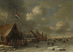 Amusement on the Ice by Thomas Heeremans
