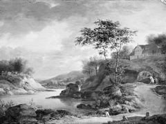 An Autumn Landscape by the Rhine
