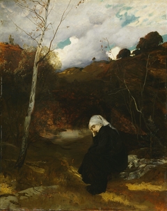 Andante. Autumn Eveneing at Ask by Eilif Peterssen