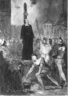 Anno 1525. The martyrdom of Jan de Bakker