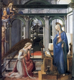 Annunciation to Mary by Filippo Lippi