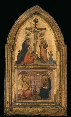 Annunication; Crucifixion by Giuliano di Simone