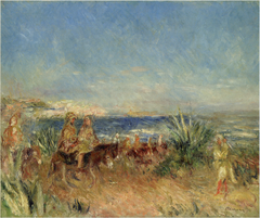 Arabs on Donkeys by Auguste Renoir