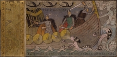 Åsmund and his Brothers on the Sea by Gerhard Munthe