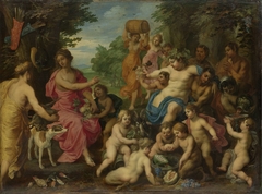 Bacchus and Diana