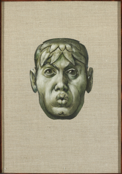 Blowing mask by Hans Thoma