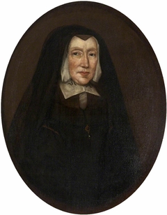 Called Dorothy Arundell of Lanherne but really Dorothy Panton (1640/1 - 1725), mother-in-law of the 5th Lord Arundell of Wardour, as a Widow by Anonymous