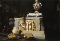 Capriccio of Classical Ruins by Henry Ferguson