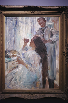 Charlotte Corinth at her Dressing Table by Lovis Corinth