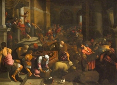 Christ Driving the Money-changers from the Temple by anonymous painter