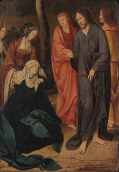 Christ taking leave of Mary by Anonymous