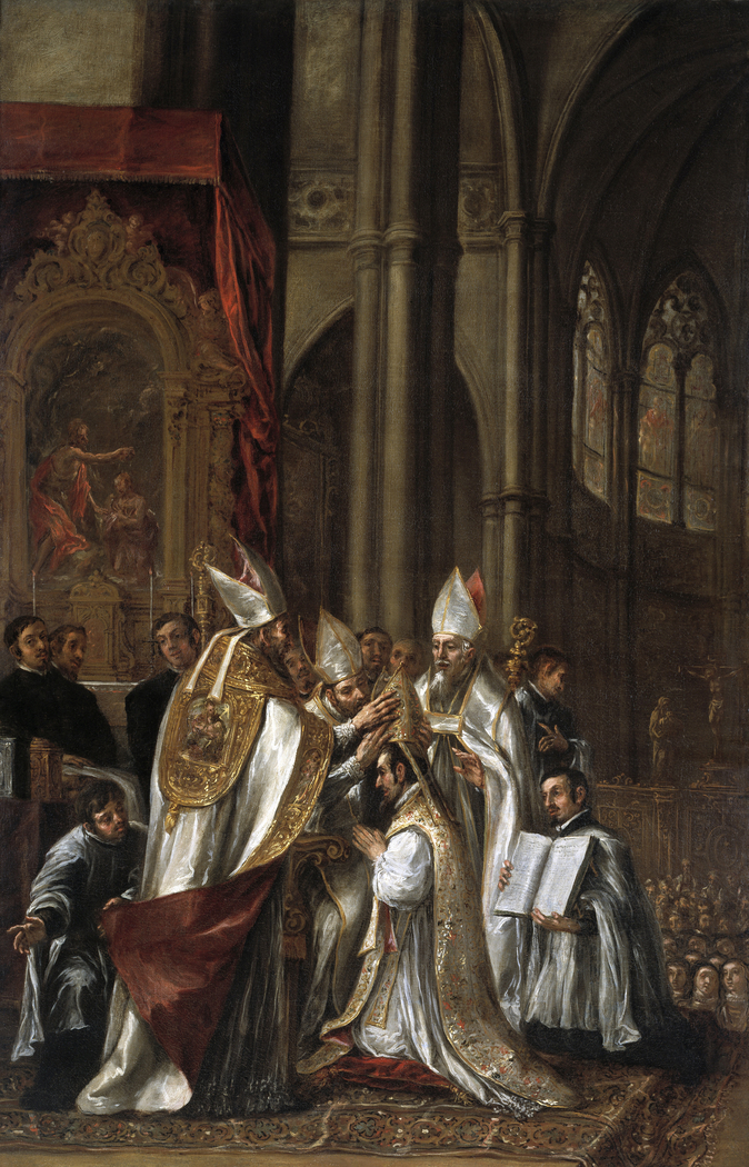 Consecration of St Ambrose as Bishop