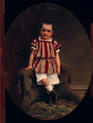 Cornelis Arnold Joseph Carel Spillenaar (1863-1869) op zevenjarige leeftijd