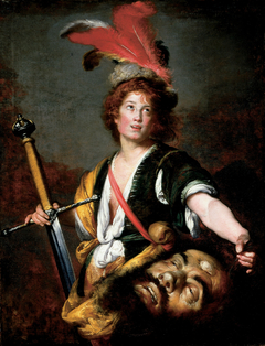 David with the Head of Goliath by Bernardo Strozzi