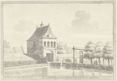 De Linschoterpoort te Oudewater by Hendrik de Winter