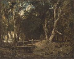 Dell at Helmingham Park by John Constable