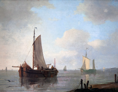 Dutch barges by Adam Silo