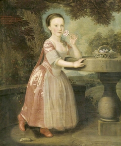 Eliza Durbin, Lady Elton (1756-1822) as a Child by Thomas Hickey