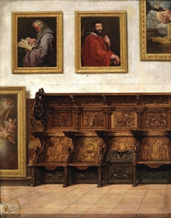 Estudio de la sillería de coro de Andrés de Nájera (Museo de Valladolid)