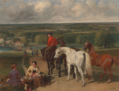Exercising the Royal Horse by John Frederick Herring