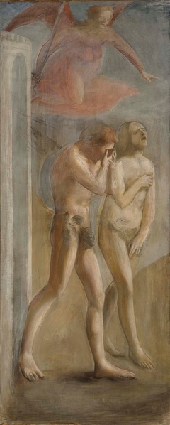 Expulsion of Adam and Eve, after Masaccio by Magnus Enckell