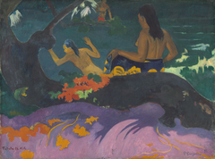 Fatata te Miti (By the Sea) by Paul Gauguin